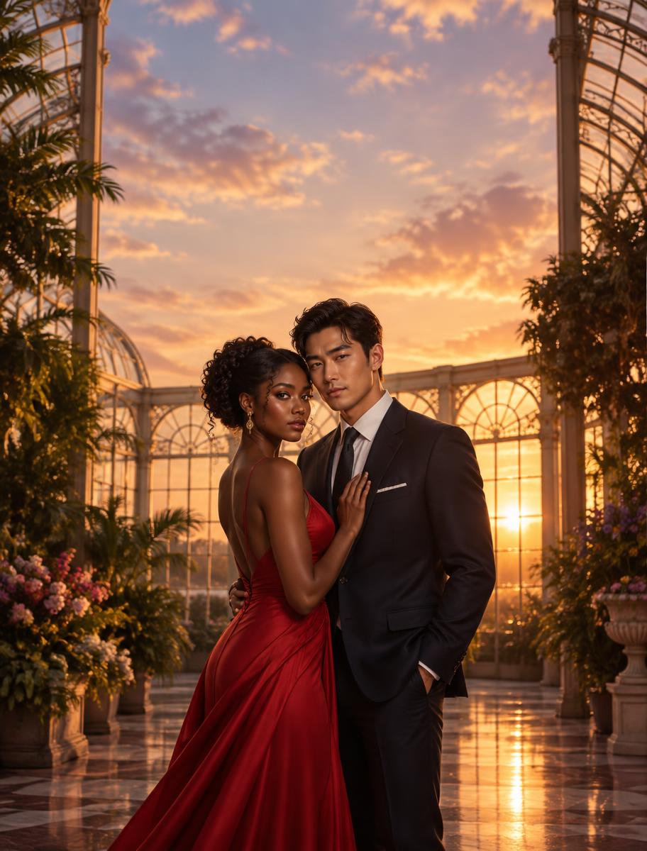 Contemporary · Interracial romance cover concept