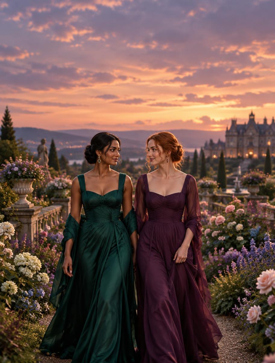 Sapphic · Historical romance cover concept